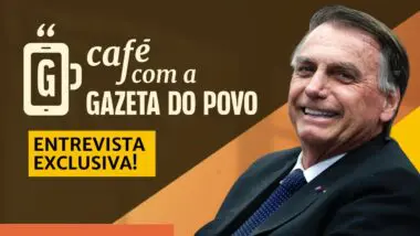 Bolsonaro concede entrevista ao Café com a Gazeta do Povo