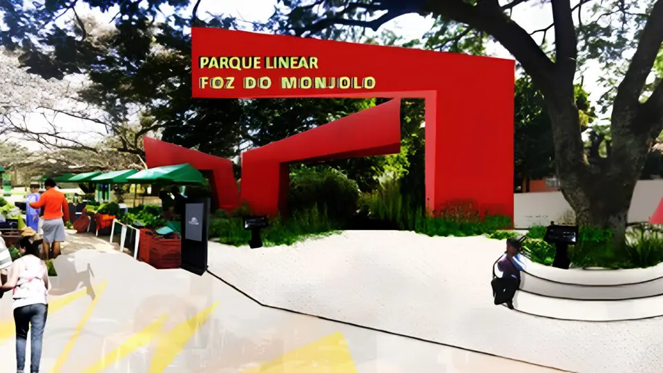 Parque linear na foz do Rio Monjolo será um novo espaço de lazer e turismo no centro de Foz do Iguaçu.