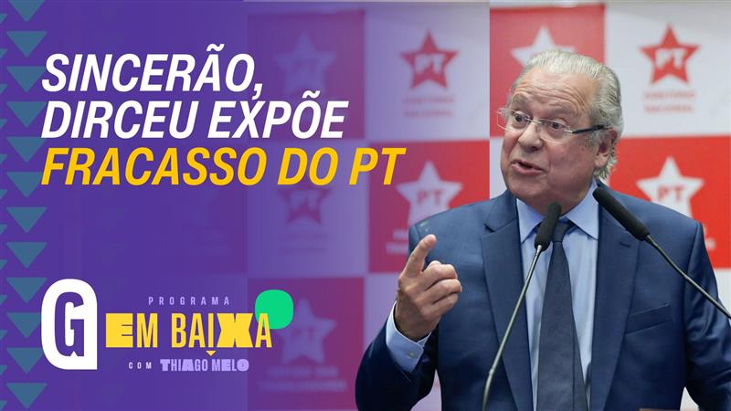 As ironias da esquerda e a confissão de José Dirceu de que diálogo do lado de lá não funciona