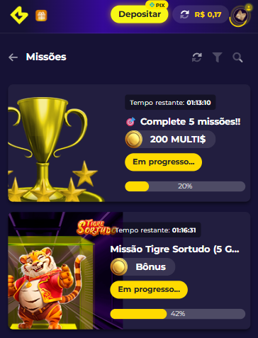 missões multibet