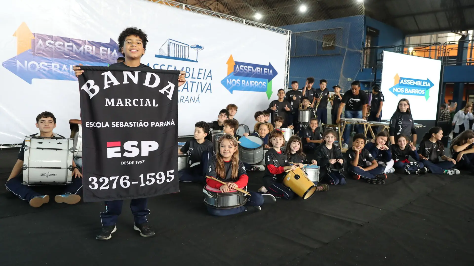 Alunos de escolas municipais participaram das atividades no Boqueirão.