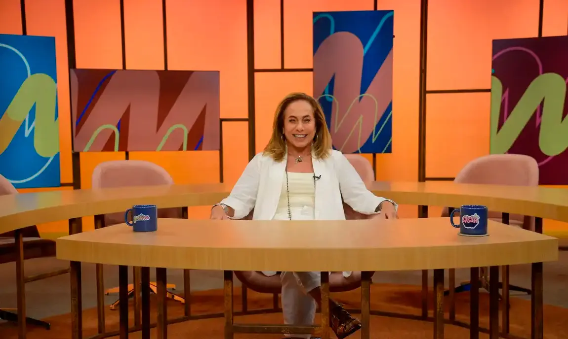 Apresentadora da TV Brasil Cisssa Guimarães