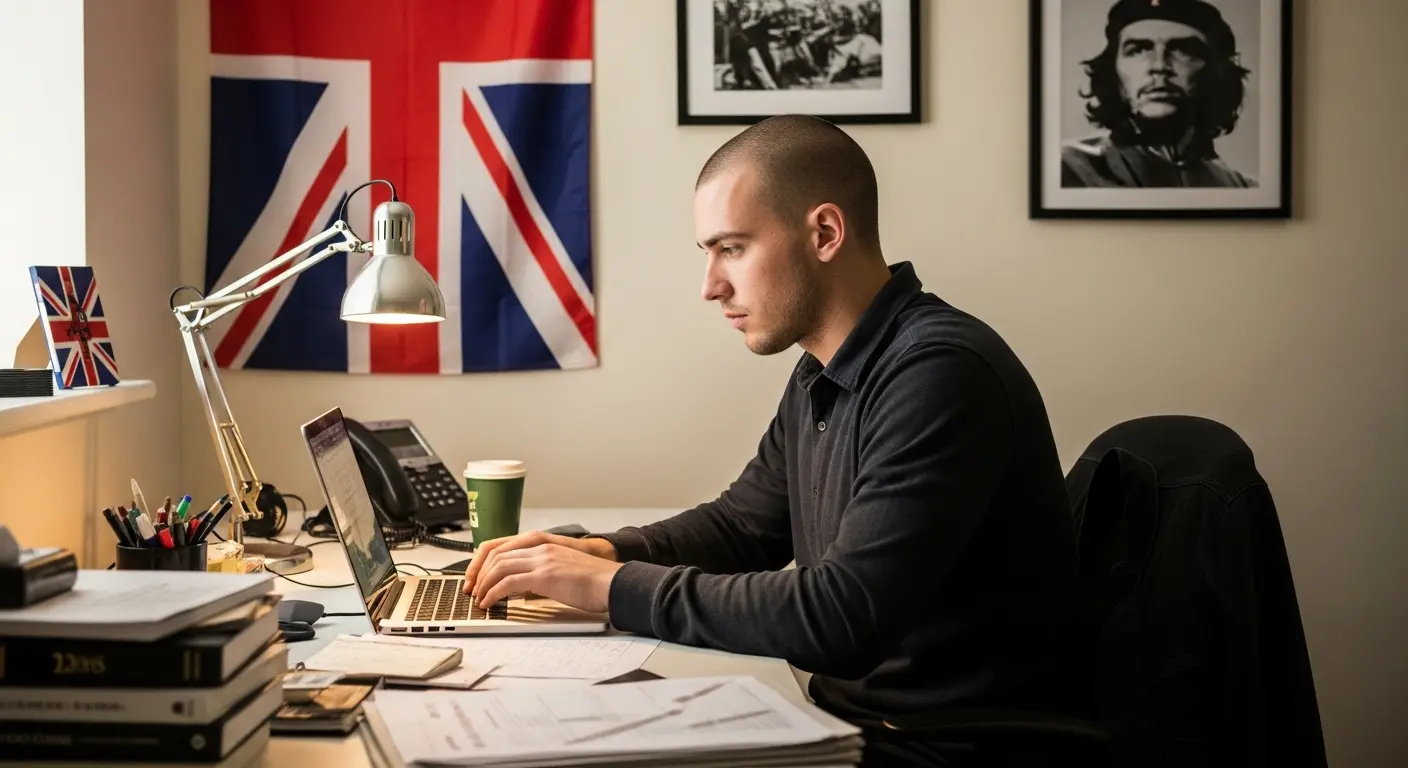 jornalistas britânicos esquerda