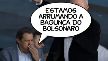 "Estamos arrumando a bagunça do Bolsonaro", Fernando Haddad, ministro da Fazenda