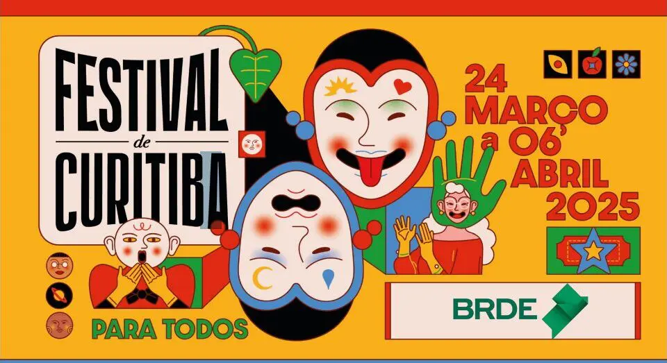BRDE incentiva o teatro, com apoio a eventos como o Festival de Curitiba.