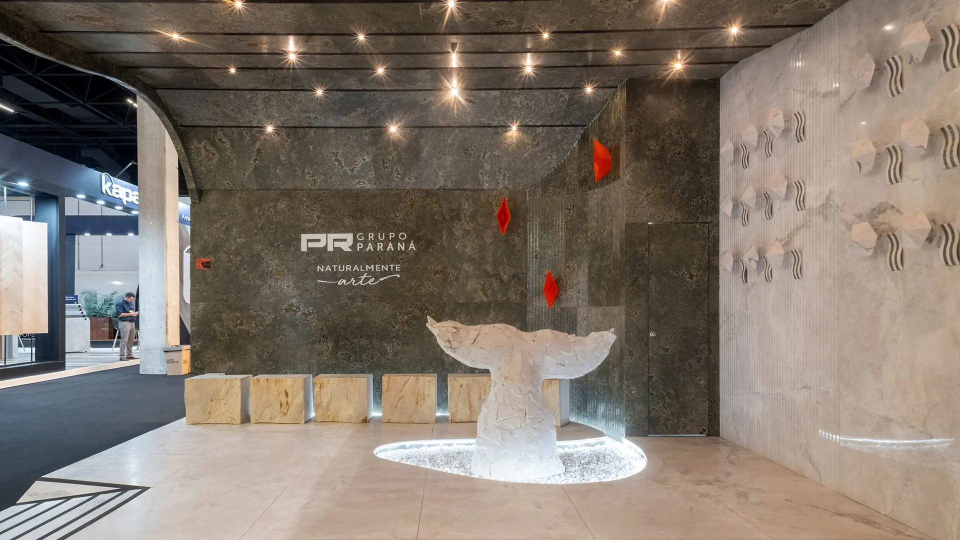 O PR Grupo Paraná pode aplicar a tecnologia Pietrafina® em todos os mármores e granitos do portfólio da empresa, extraídos de suas jazidas próprias.