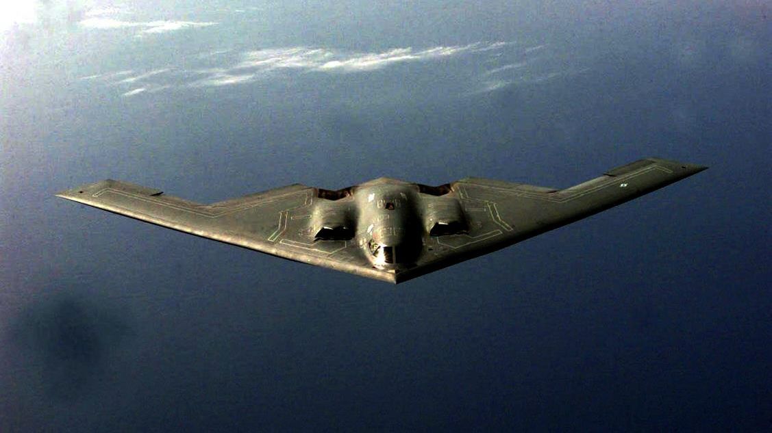 O B-2 Spirit, em foto de 1999: bombardeiro foi usado no ataque norte-americano a instalações nucleares do Irã.