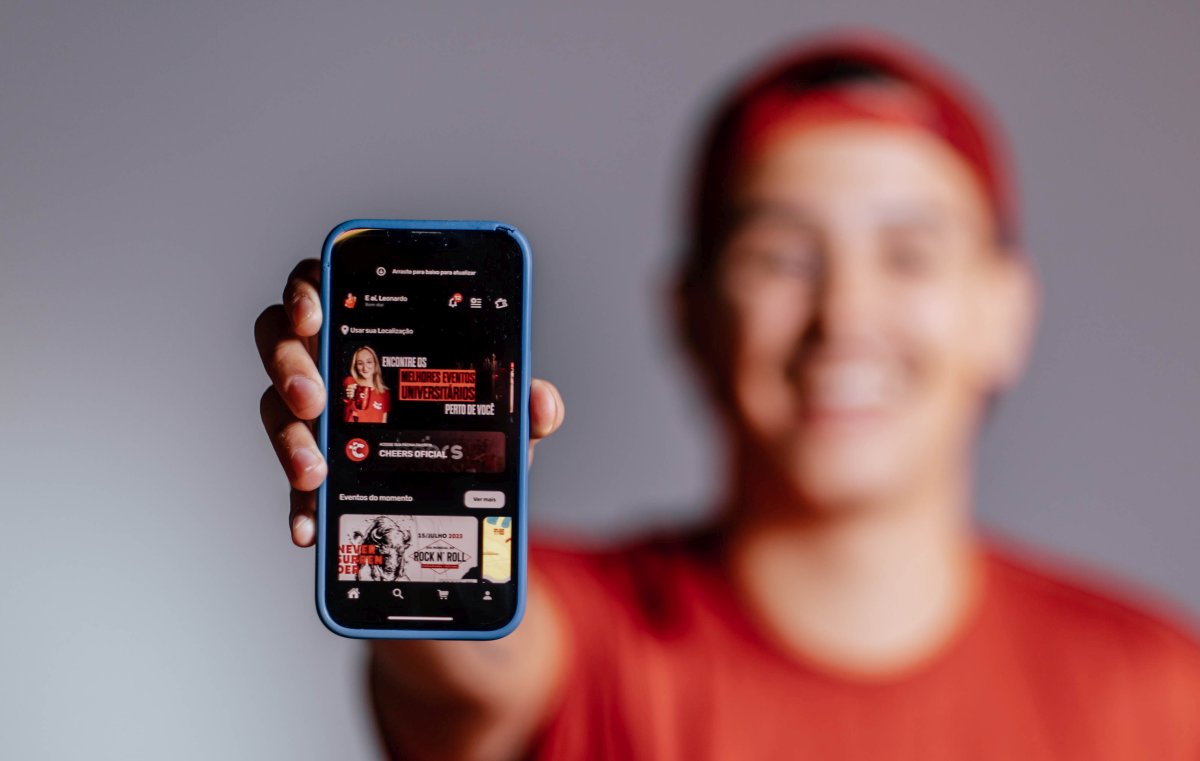 Cheers é uma startup curitibana que facilita a vida dos universitários.