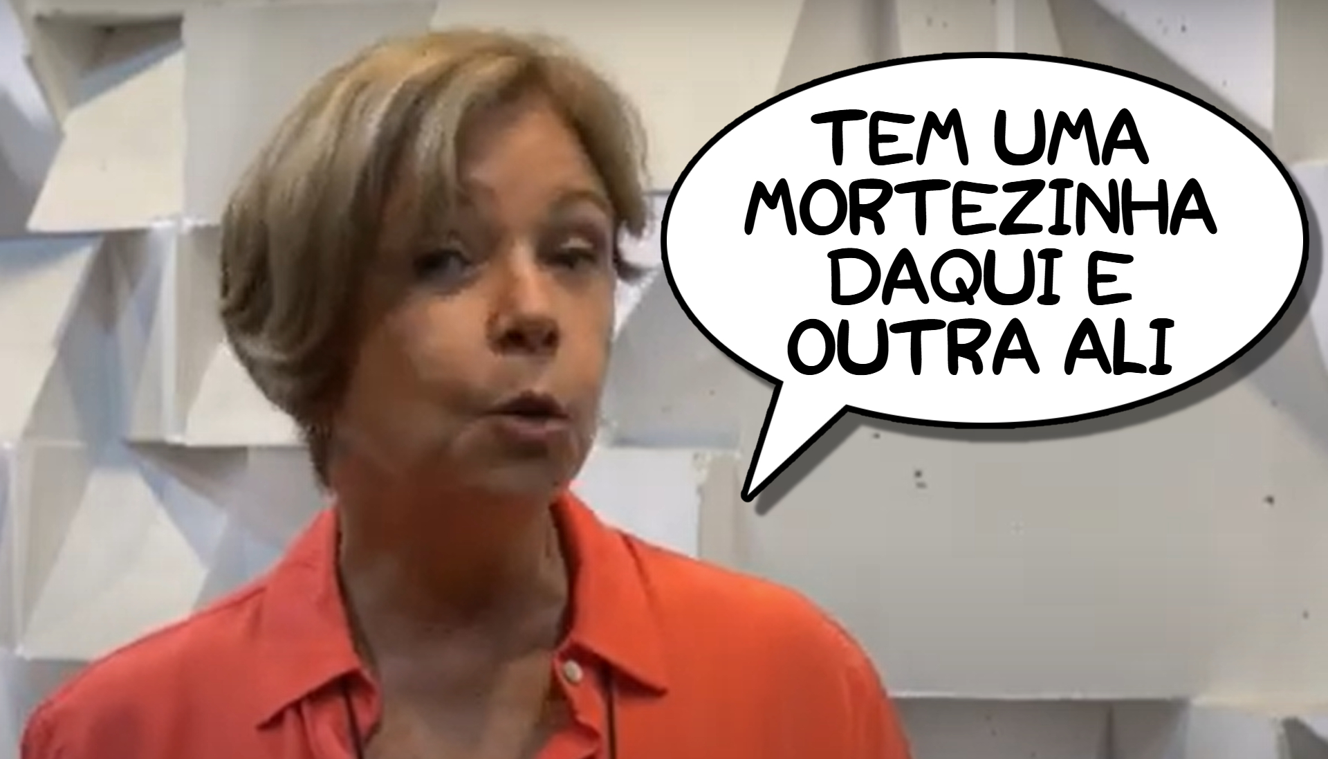 &#8220;Tem uma mortezinha daqui e outra ali&#8221;, Eliane Cantanhêde, jornalista