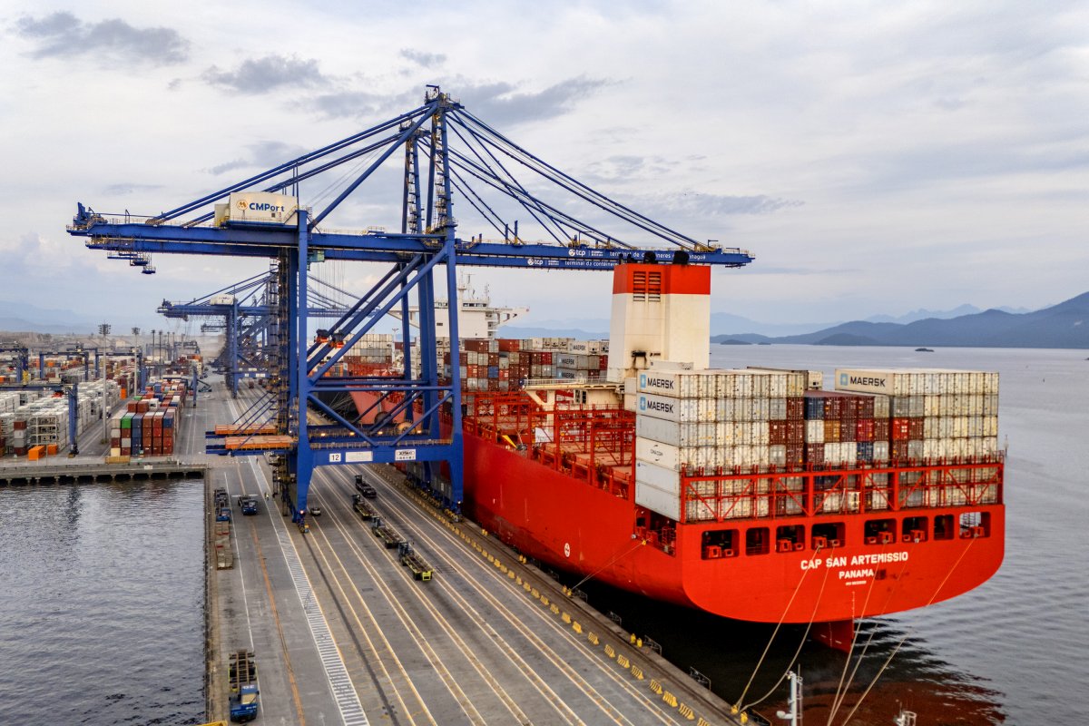 Porto de Paranaguá é maior terminal exportador de aves congeladas do mundo.
