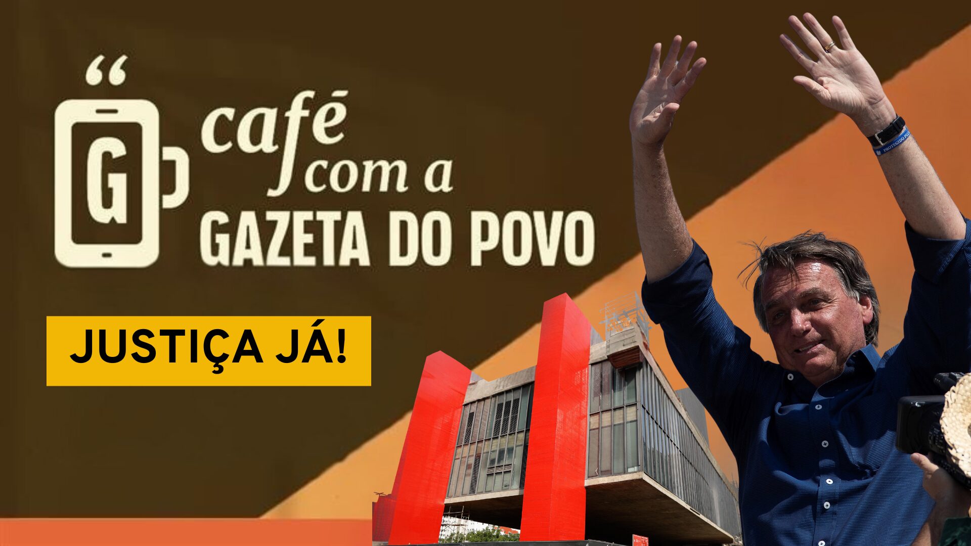 Paulista recebe Bolsonaro e apoiadores Café com a Gazeta do Povo