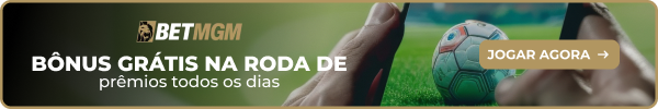 Bônus grátis na roda de prêmios - BetMGM