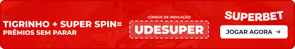Tigrinho + Super Spin= Prêmios sem parar na Superbet! Código de indicação UDESUPER
