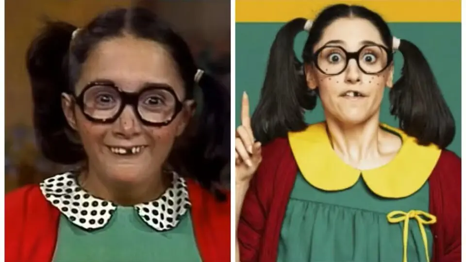 Paola Montes de Oca vive María Antonieta de las Nieves, a filha de Seu Madruga no humorístico