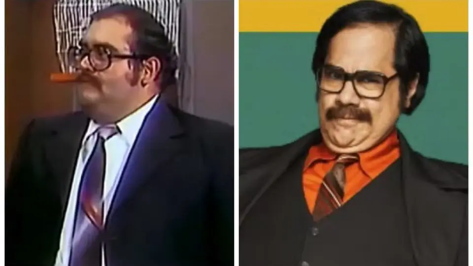A série traz Eugenio Bartilotti como Edgar Vivar, intérprete tanto de Seu Barriga quanto de Nhonho