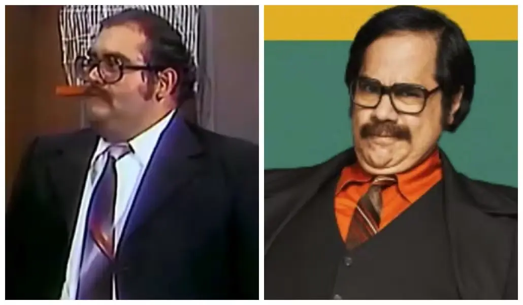 A série traz Eugenio Bartilotti como Edgar Vivar, intérprete tanto de Seu Barriga quanto de Nhonho