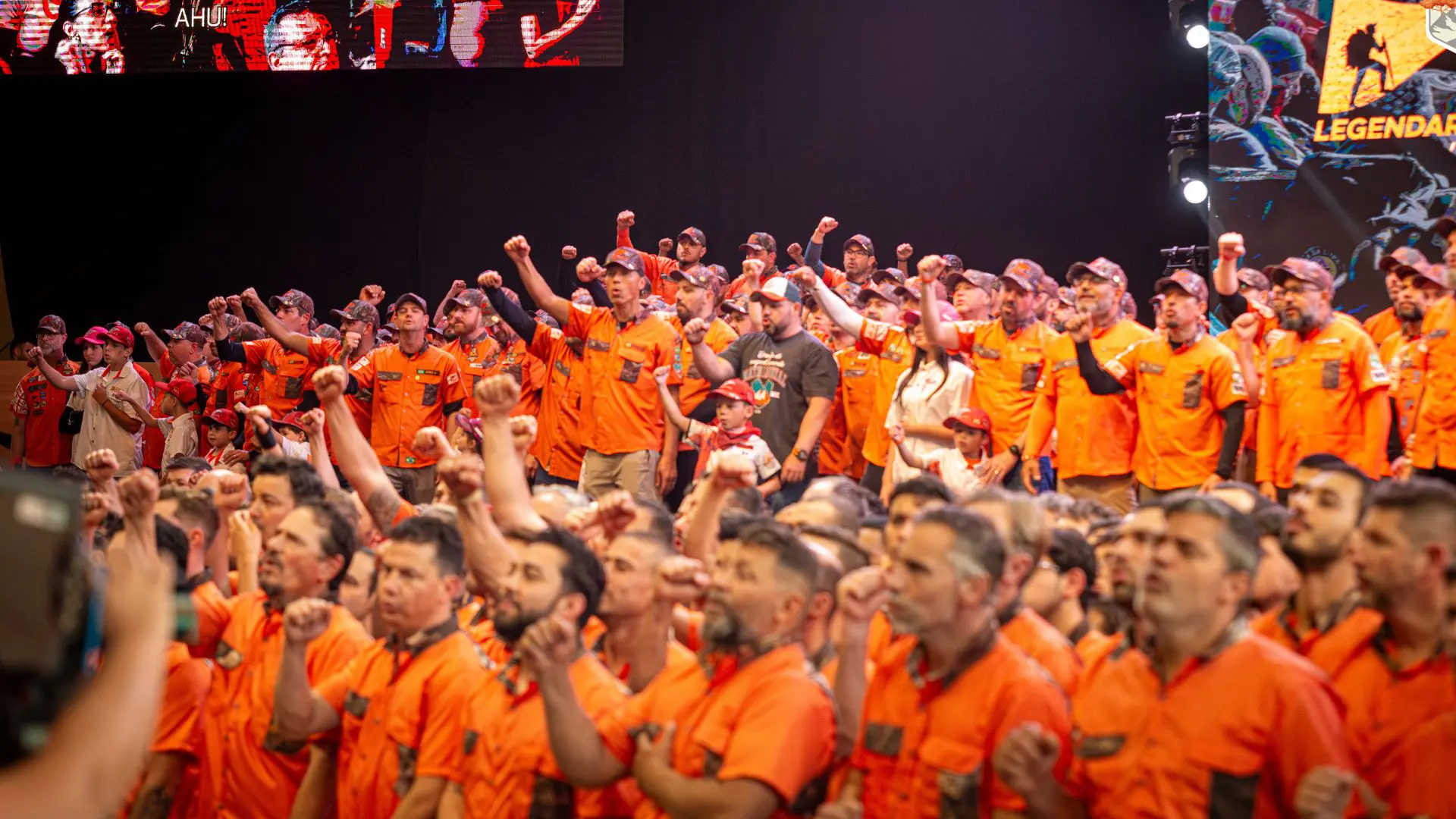 No Brasil, o movimento Legendários tem 10.128 participantes