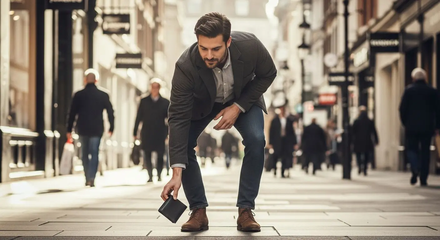 idiota devolver carteira