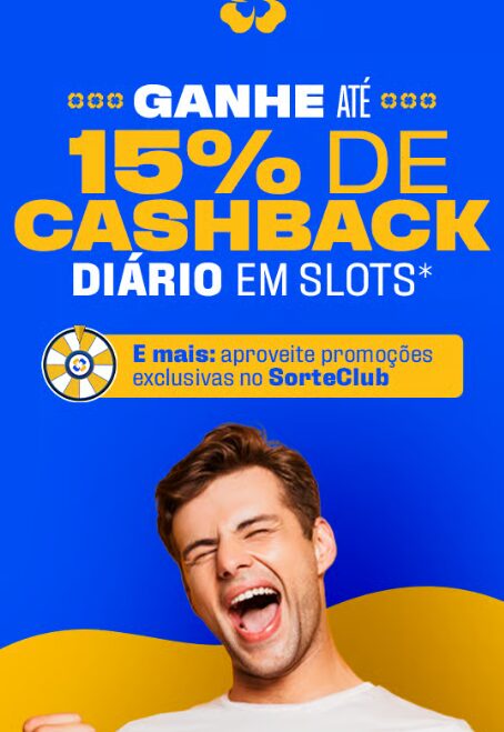 cashback diario em slots betdasorte