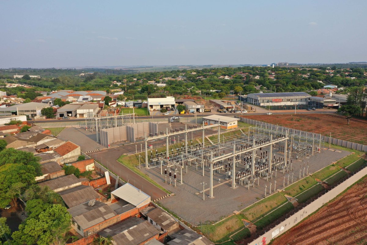 Cianorte terá uma nova subestação da Copel.