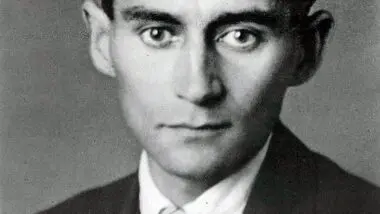 Imagem de um retrato de Franz Kafka, escritor de "Na Colônia Penal".