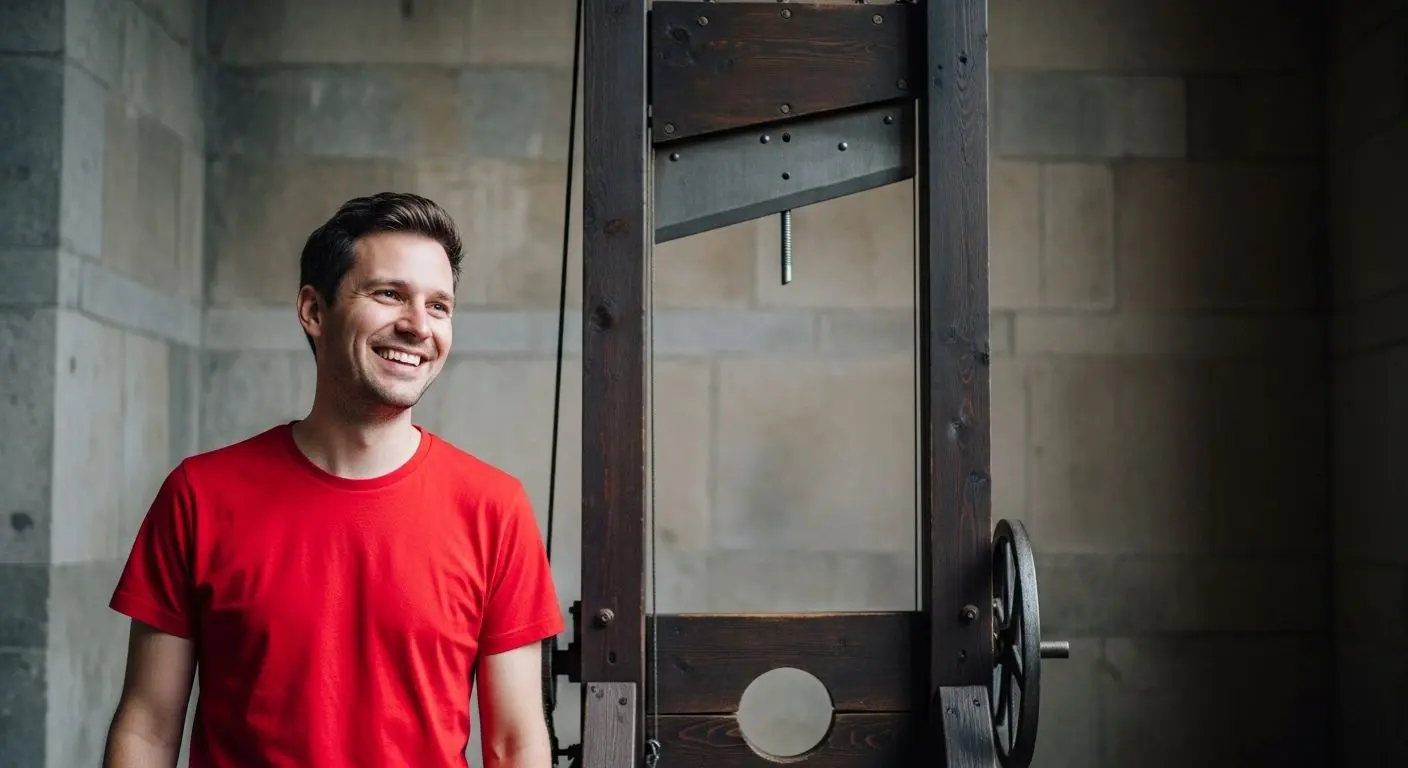 guilhotina metáfora