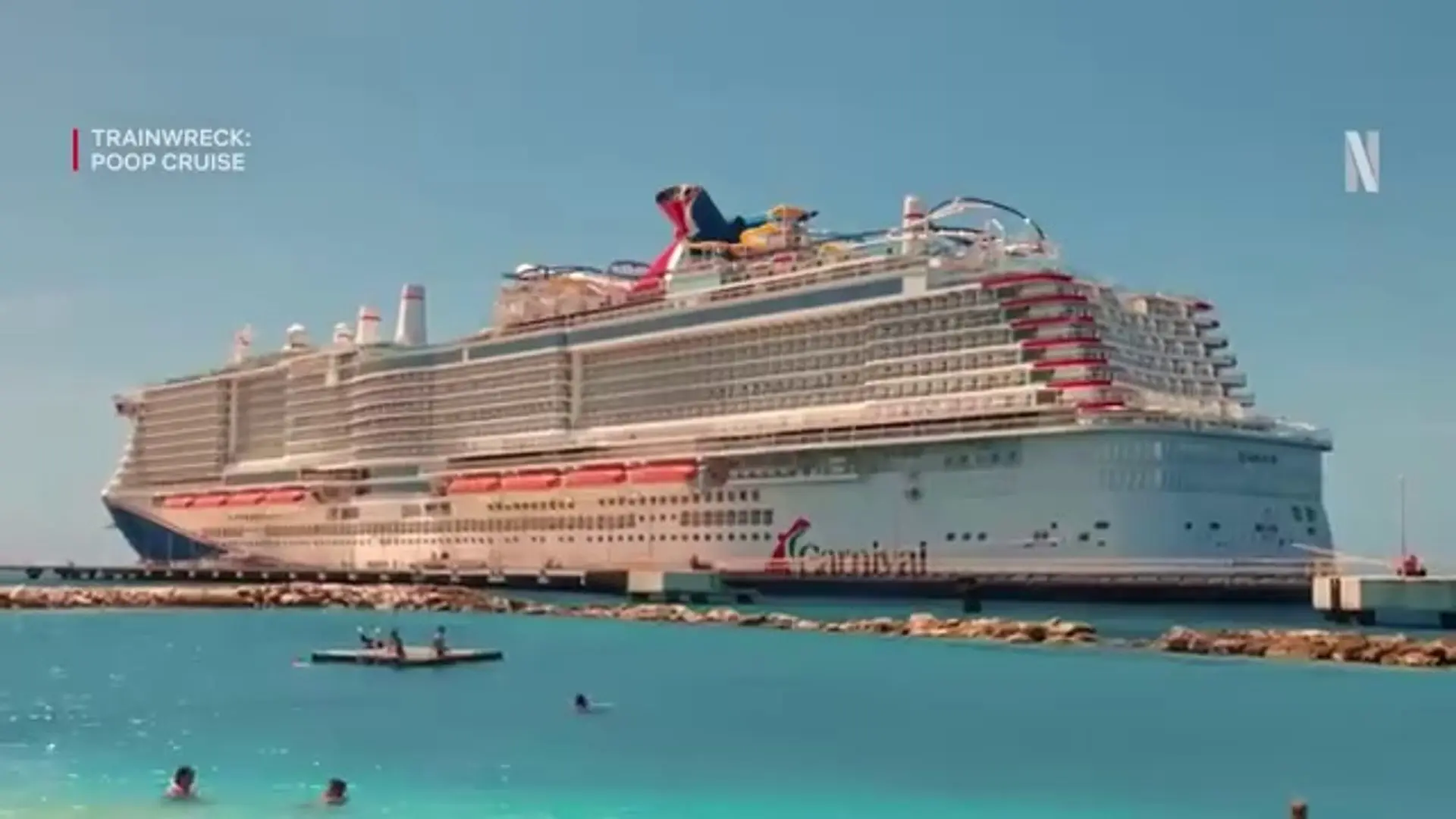 O Carnival Triumph sofreu um incêndio na casa de máquinas