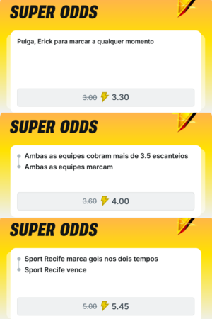 Super Odds na Superbet