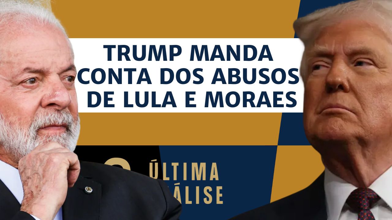 Donald Trump anunciou tarifa de 50% sobre produtos brasileiros citando abusos do STF e defendendo Jair Bolsonaro.