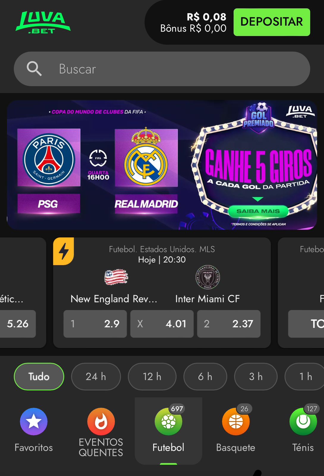 saque de 10 reais luvabet