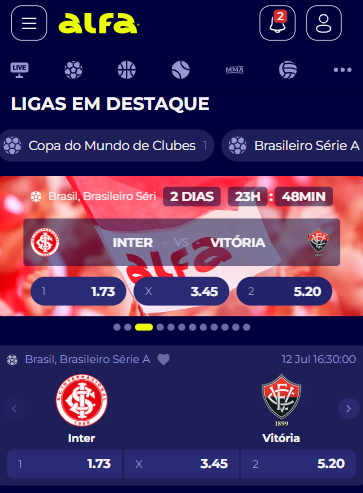 alfabet casa com saque rápido