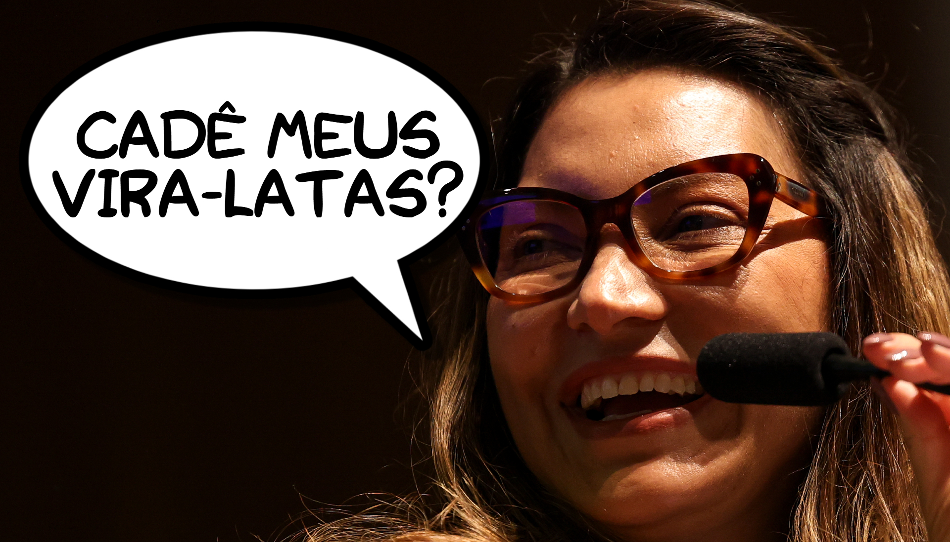 &#8220;Cadê meus vira-latas?&#8221;, Janja Lula da Silva
