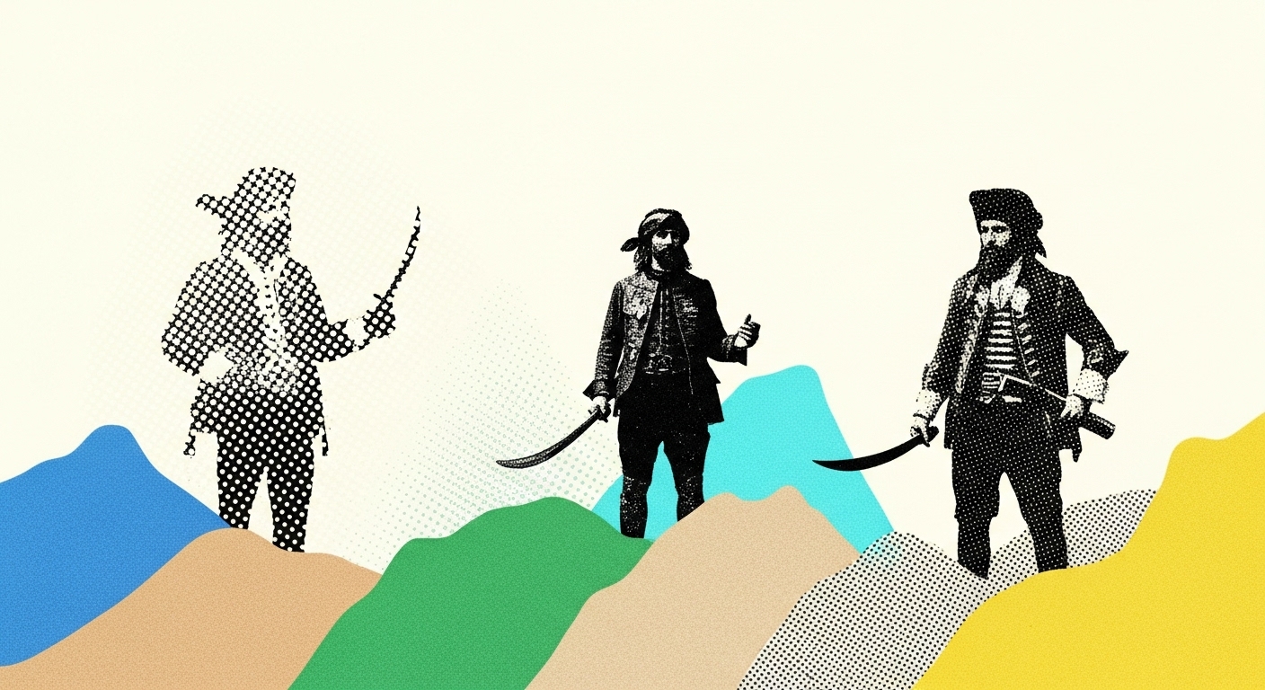 Piratas no Brasil: idas e vindas no período colonial.