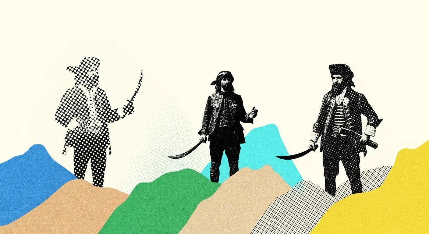 Piratas no Brasil: idas e vindas no período colonial.