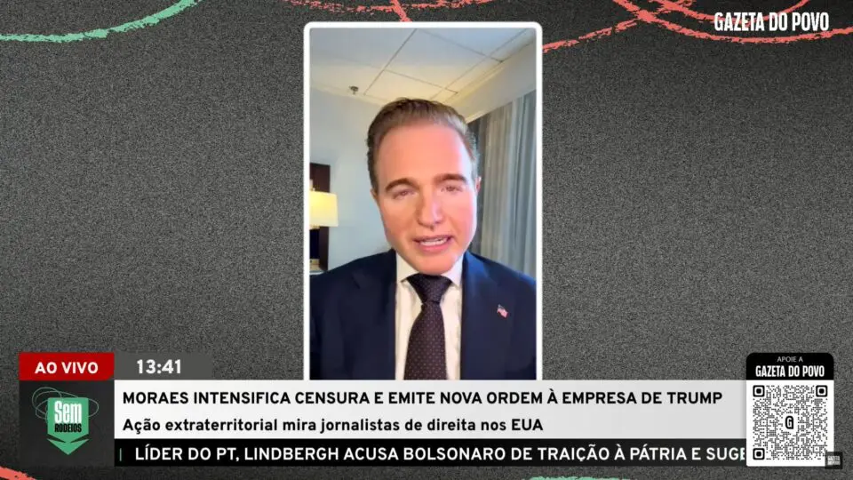 Advogado de Trump diz que Moraes agrava a crise entre Brasil e EUA.