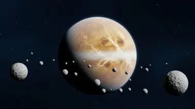 Pesquisa da Unesp revela asteroides invisíveis na órbita de Vênus que podem atingir a Terra.