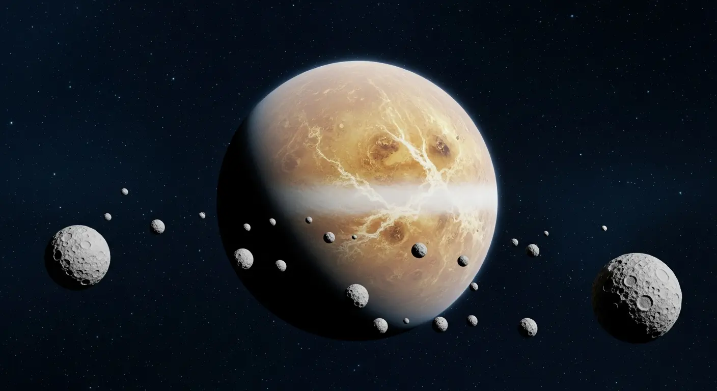 Pesquisa da Unesp revela asteroides invisíveis na órbita de Vênus que podem atingir a Terra.