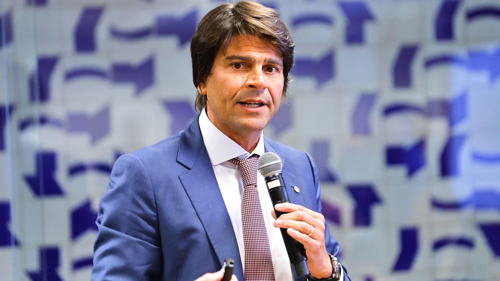 Deputado Pedro Paulo durante apresentação da proposta de reforma administrativa