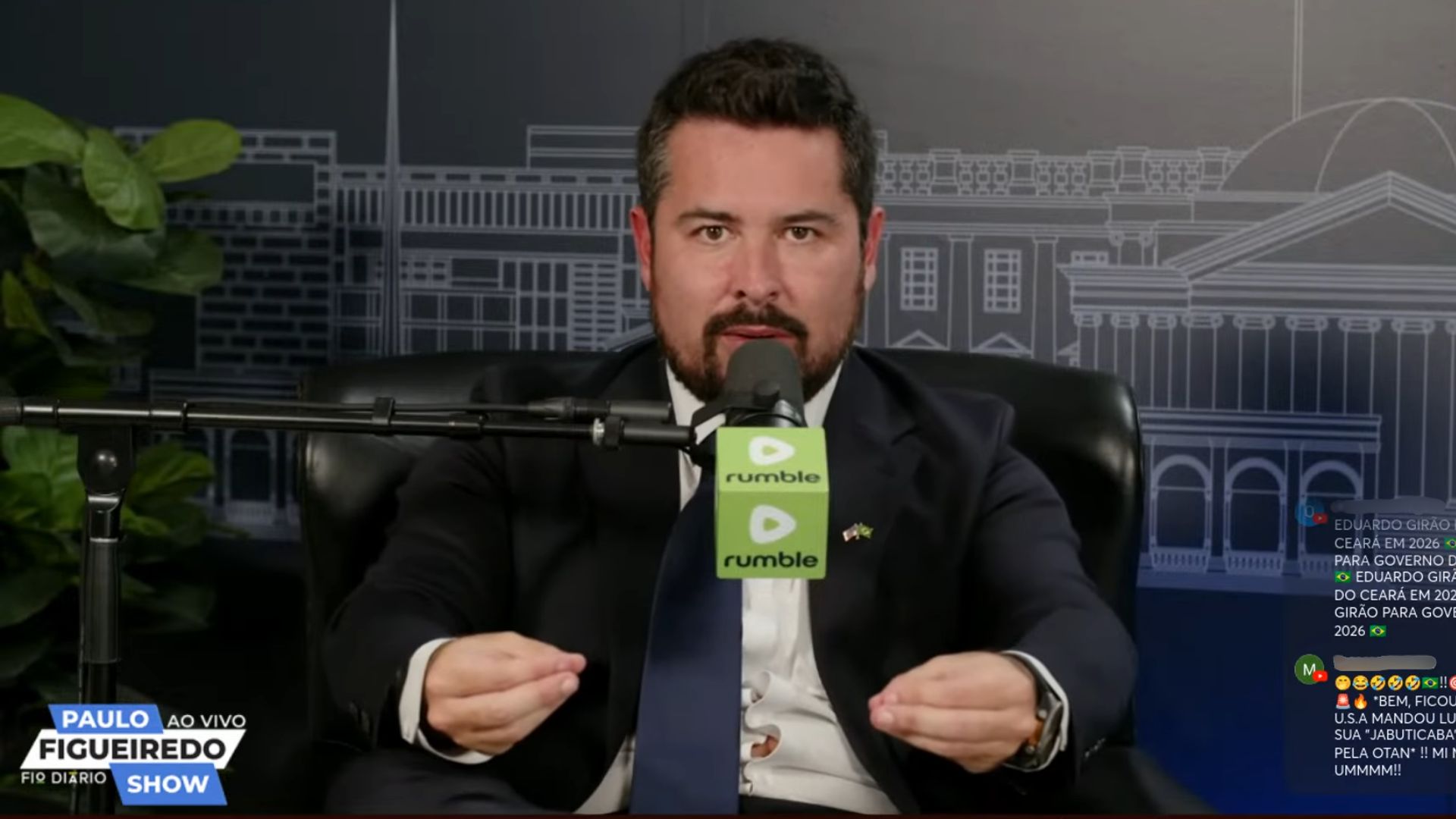 Após reunião com membros do governo americano, Paulo diz que EUA não recuarão.