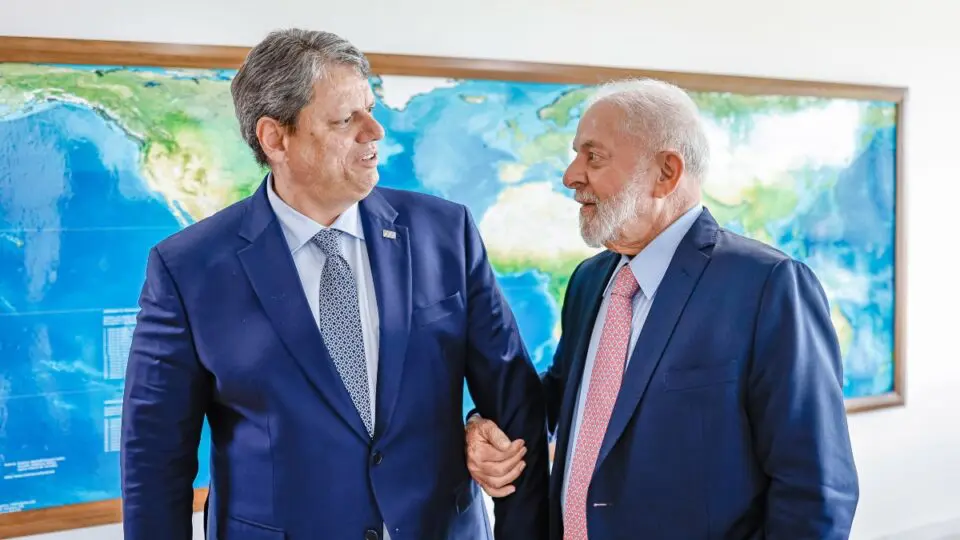 Lula e Tarcísio