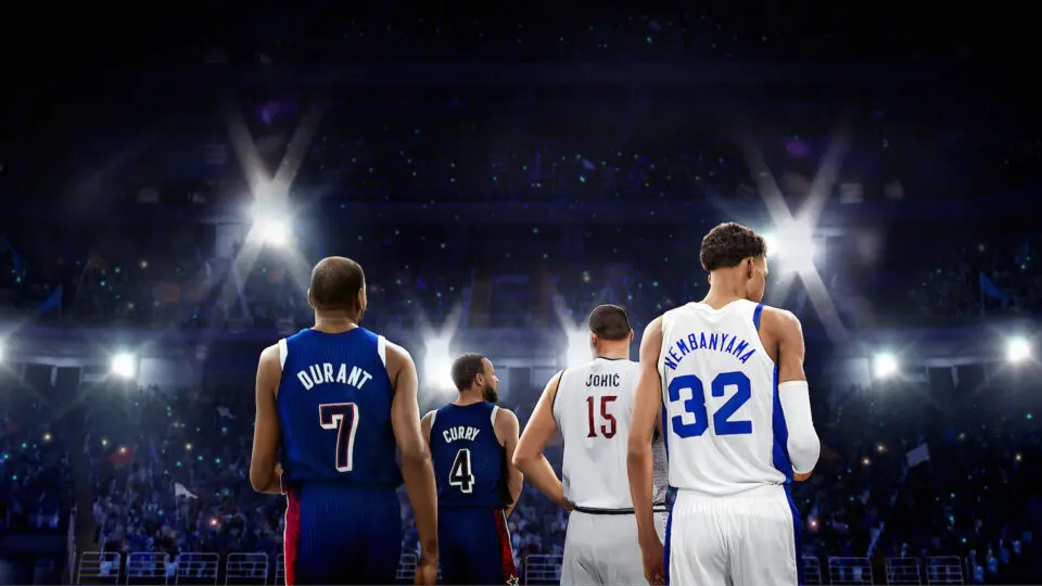 Kevin Durant, Stephen Curry, Nikola Jokic e Victor Wembanyama