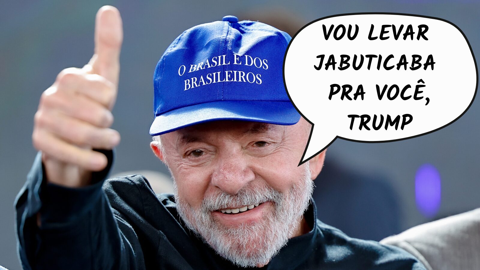 Lula: jabuticabas contra a tarifa de Trump.