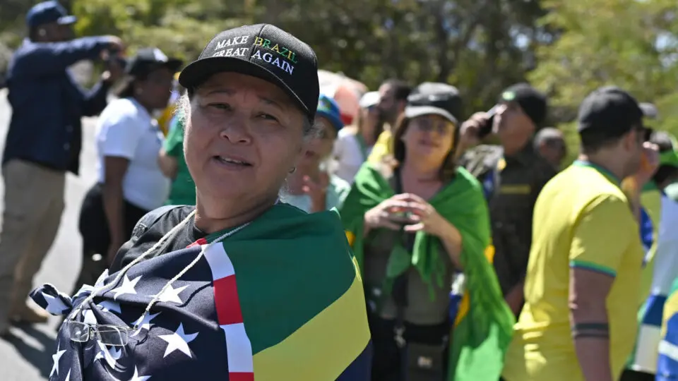 Ato em apoio a Bolsonaro na capital federal