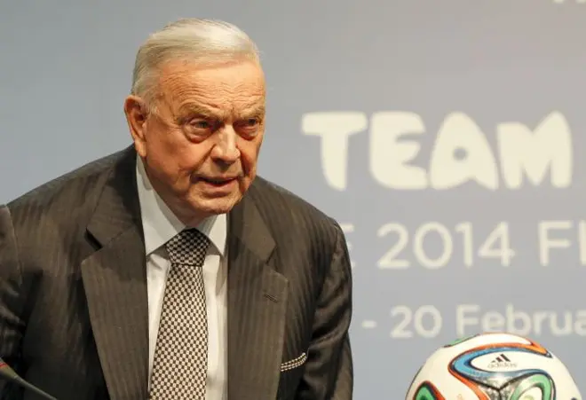 O político e dirigente José Maria Marin