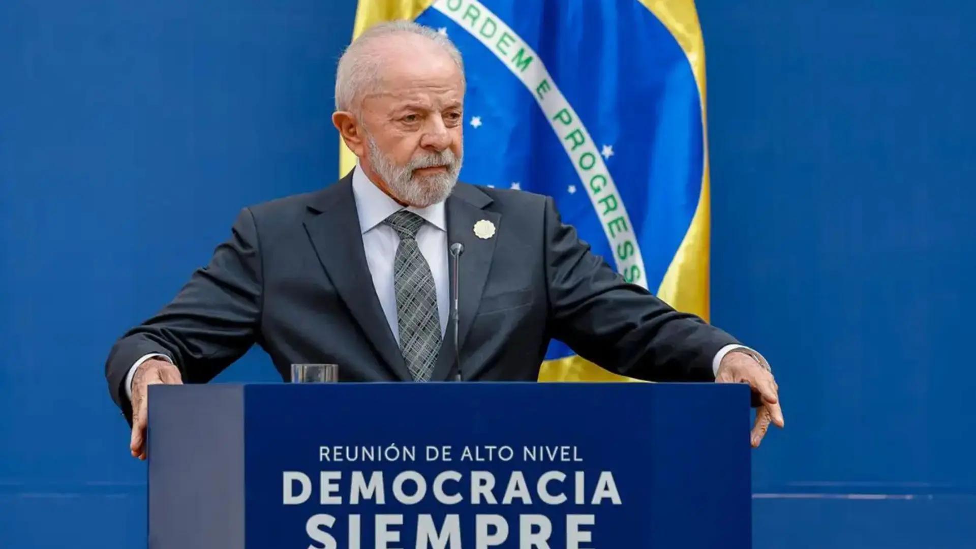 Lula diz que não há guerra tarifária.