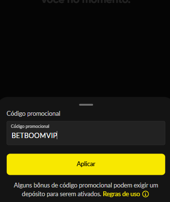 código promocional betboom é confiável