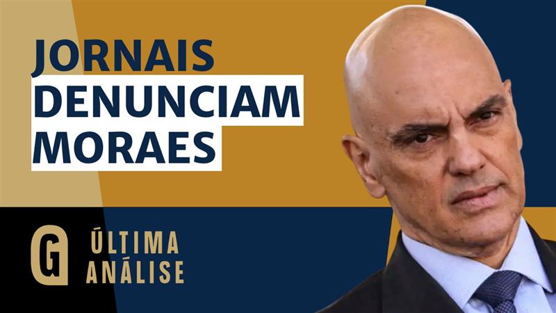 No programa Última Análise desta quarta-feira (23), convidados analisam a repercussão entre a grande imprensa das decisões de Alexandre de Moraes contra o ex-presidente Jair Bolsonaro.