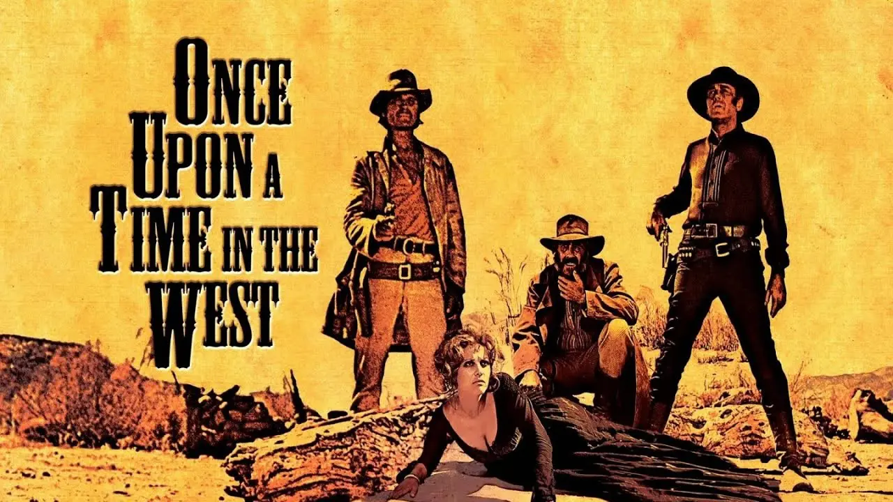 Cartaz de "Era uma Vez no Oeste", clássico de Sergio Leone