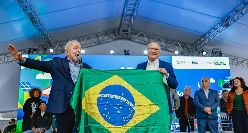 Lula e Alckmin