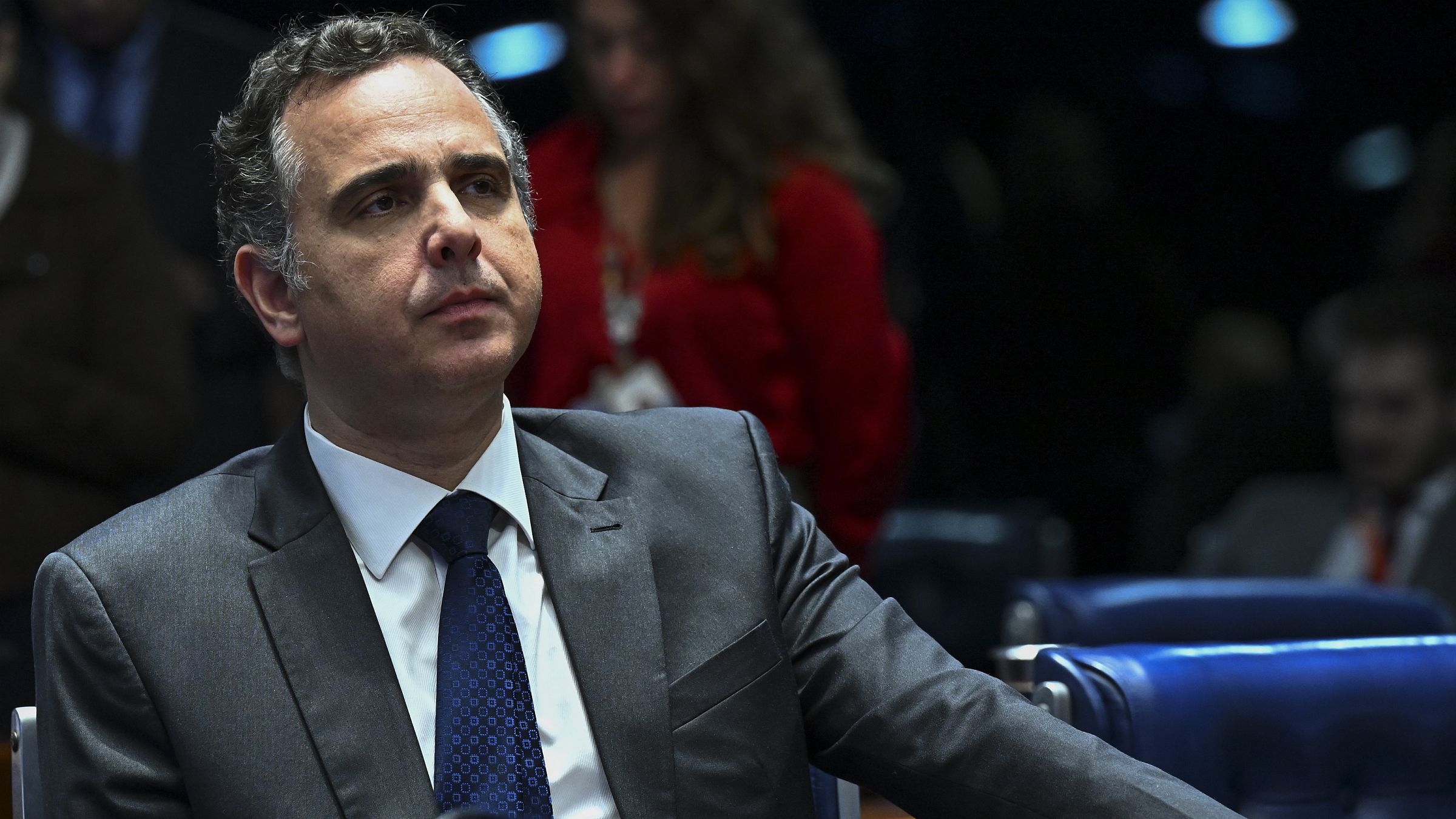 O senador Rodrigo Pacheco, principal patrocinador do projeto do Novo Código Civil.